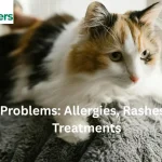 Cat skin problems including allergies, rashes, and treatments