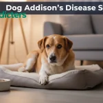 Portuguese Water Dog weak from dog Addison's disease symptoms