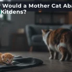 why would a mother cat abandon her kittens