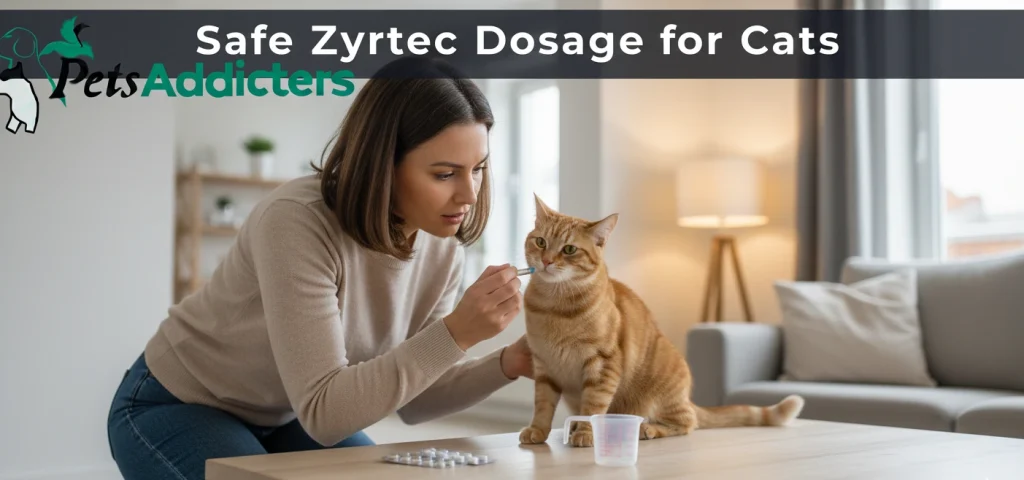 Zyrtec dosage for cats 2025 – safe chart and pill with cat