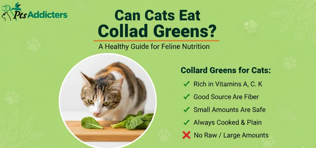 can cats eat collard greens – plain cooked safe vs raw risky 2025