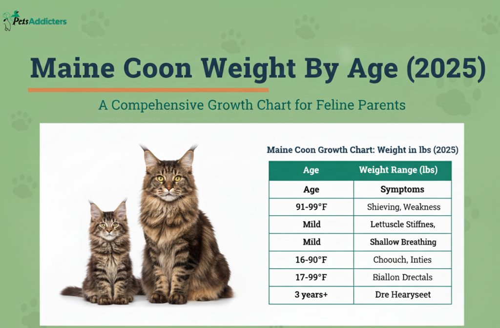 maine coon weight by age 2025 – kitten to adult growth chart male vs female