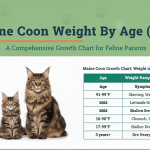 maine coon weight by age 2025 – kitten to adult growth chart male vs female