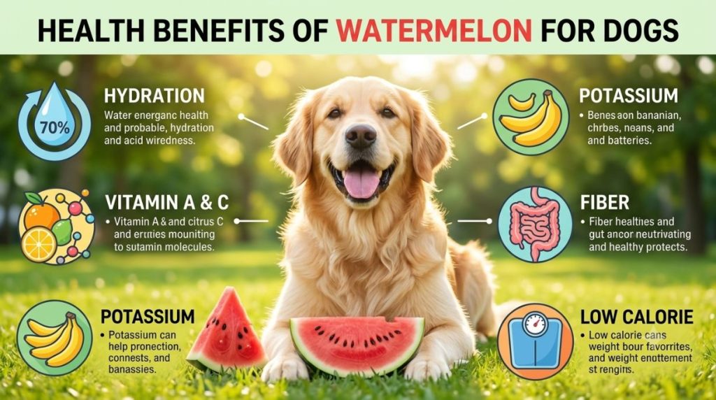 Health Benefits of Watermelon for Dogs