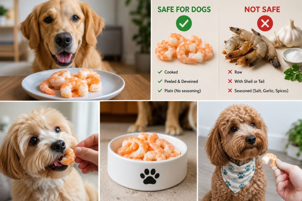 can dogs eat shrimp